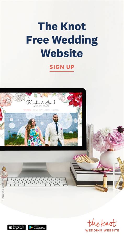 the knot wedding website login